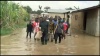La montée des eaux de l'Oubangui provoque de grandes inondations des quartiers riverains 