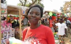 Le marché des jouets à Bangui