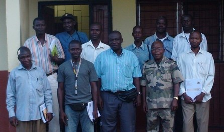 Les participants de Sibut, Photo/Acap/ J.Soupou