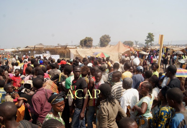 déplacés sur un site (archives ACAP)