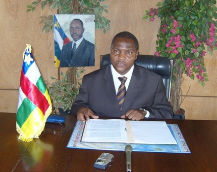 Le Professeur Faustin Archange Touadéra, Premier ministre, Chef du Gouvernement