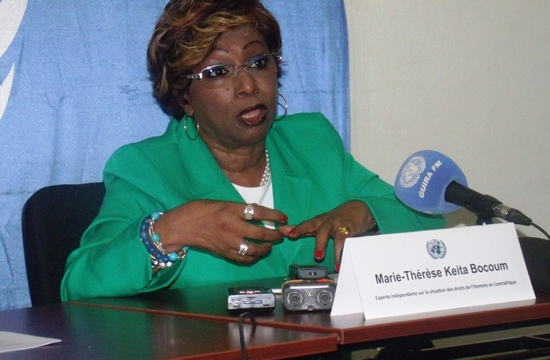 Marie Thérèse Keita Bocoum demande au gouvernement d'harmoniser la législation nationale en matière des droits de l’homme Marie Thérèse Keita Bocoum demande au gouvernement d'harmoniser la législation nationale en matière des droits de l’homme
