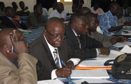 Les participants aux journées portes ouvertes, Photo-ACAP/Sélékon