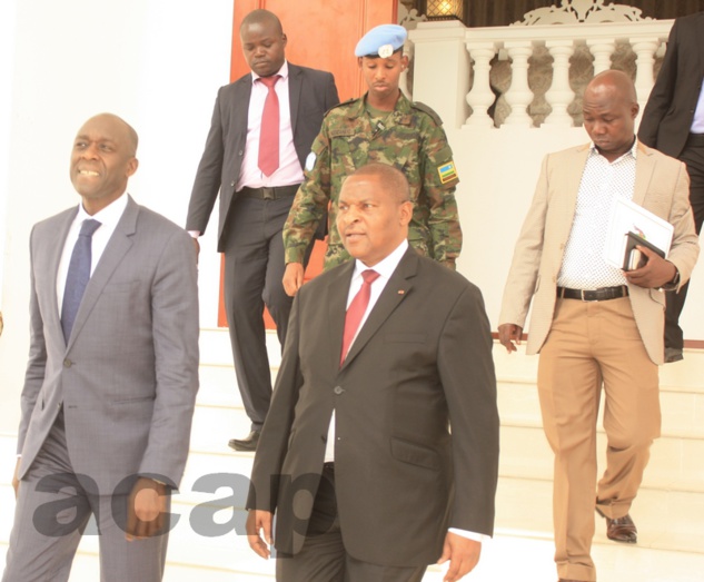 Poursuite en Centrafrique de la visite de travail du Vice-président de la Banque Mondiale, Makhtar Diop