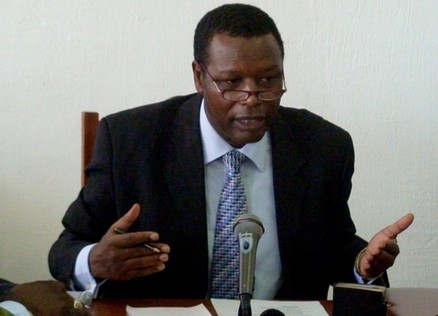 Le président Pierre Boyoya lors du point de presse, Photo-ACAP/Soupou