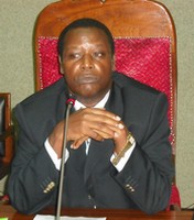 Le Président Pierre Buyoya lors de la plénière, Photo-ACAP/Soupou