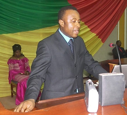 Ousmane Shekou de l'OIF, Photo-ACAP/Soupou