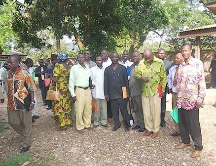 Photo de famille des participants au sortir de la formation, Photo-ACAP/Rébéné