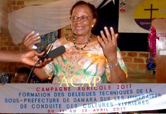 Jacqueline Zouta, Vice-présidente de l’ONG GOUFEPA