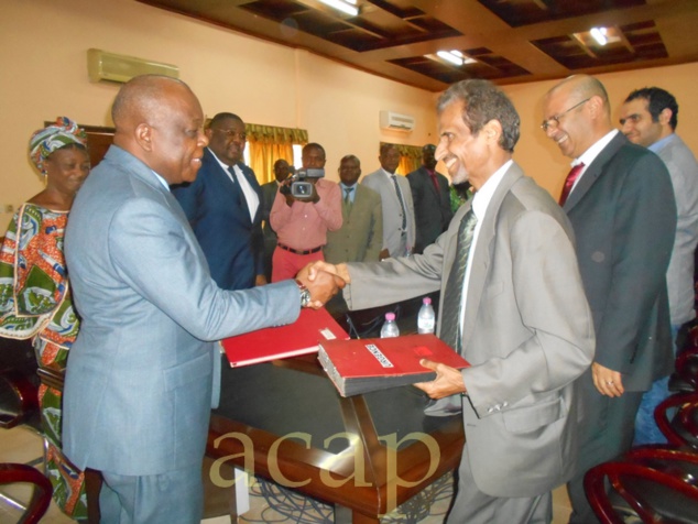 Signature d’une convention d’aide-mémoire entre le gouvernement et le fonds saoudien de développement