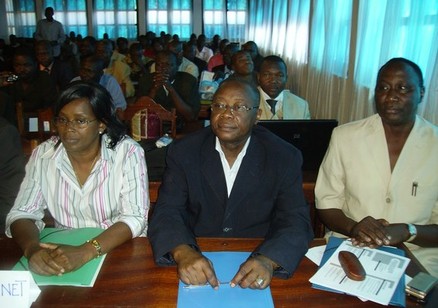 Les participants à la revue du PEV à Boali, Photo-ACAP/Gbagbo