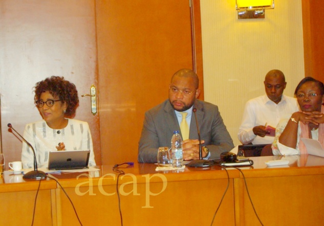 Michaëlle Jean s'entretient avec les leaders des partis politiques centrafricains