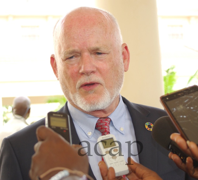 La visite en Centrafrique du Président  de l’Assemblée générale des Nations-Unies, Peter Thomson
