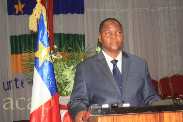 Le Conseiller Albert Yaloké Mokpème exprime la position du Chef de l’Etat sur l’attaque contre les forces de la MINUSCA