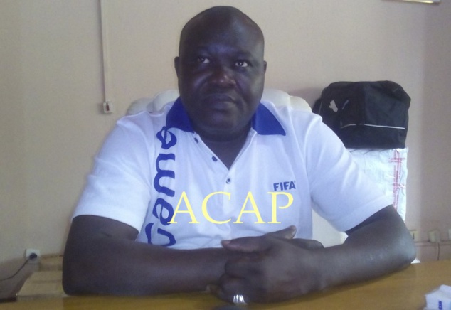 Le Président de la Fédération Centrafricaine de Football, Patrice Edouard Ngaïssona