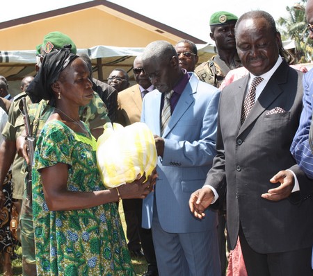 Centrafrique/inondations : le Président François Bozizé lance l'opération d'assistance aux sinistrés de Bangui