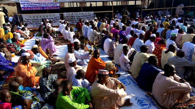 Célébration à Bangui de la fête de l’Aïd el fitr en présence du Président Faustin Archange Touadéra