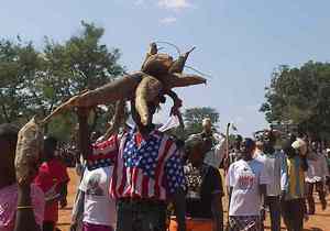 Célébration de JMA à Bocaranga en novembre 2007. (Ph. Yaka Maïde)