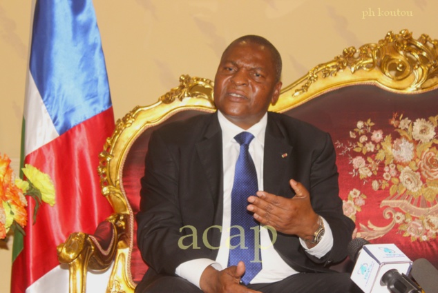 Le Président Touadéra satisfait de ses contacts à l'ONU et en Europe