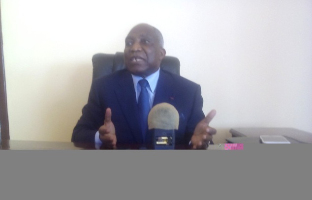 Le président de la CCIMA, Robert Ngoki