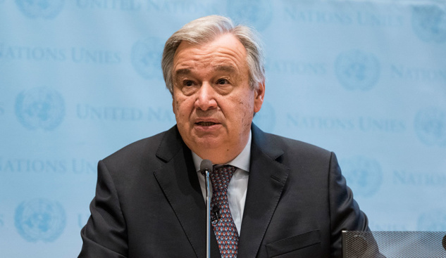 Antonio Guterres, Secrétaire général de l'ONU