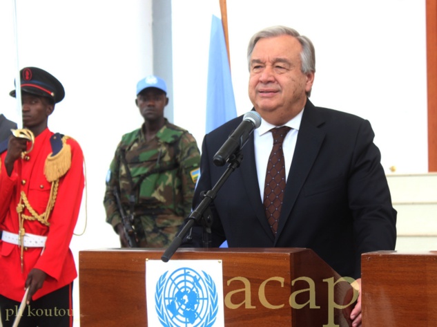 Le Secrétaire général de l'ONU, Antonio Guterres
