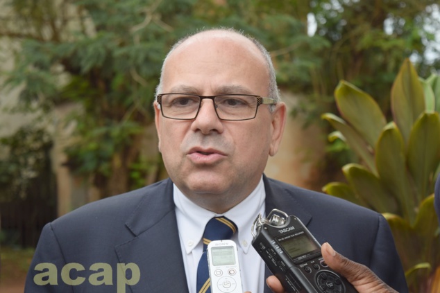 Le Représentant pays de la Banque mondiale, Robert Boujaoude