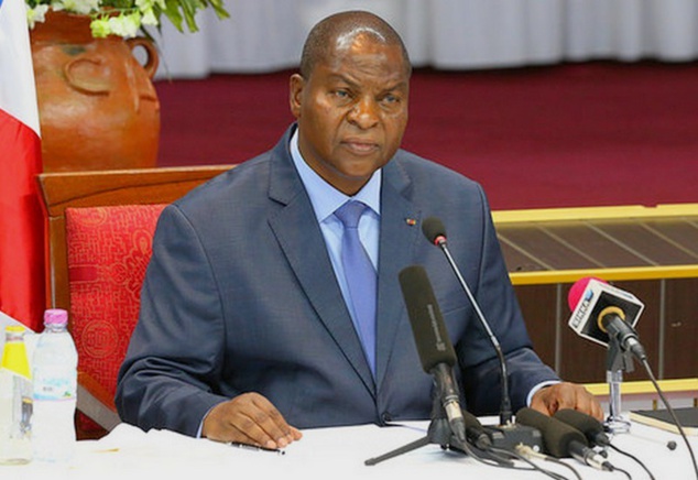 Le Président Faustin-Archange Touadéra