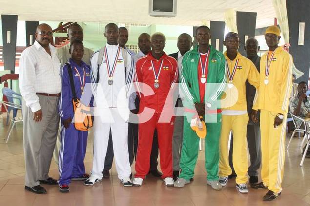 Six médailles remportées  par les athlètes centrafricains aux compétitions d’Afrique centrale de Taekwondo à Yaoundé présentées à la presse