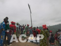 Les Légionnaires de Centrafrique étaient allées en pèlerinage à Ngukumba