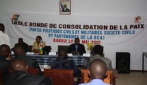 Une Table Ronde pour la Consolidation de la Paix Une Table Ronde pour la Consolidation de la Paix