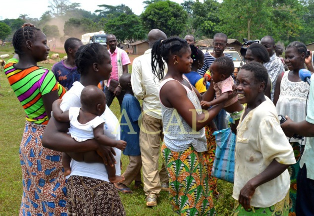 L'enthousiasme suscité par le retour des réfugiés centrafricains de Bétou au Congo Brazza