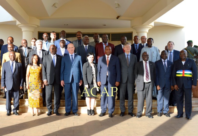 Première réunion à Bangui du Groupe Internationale de Soutien à la RCA