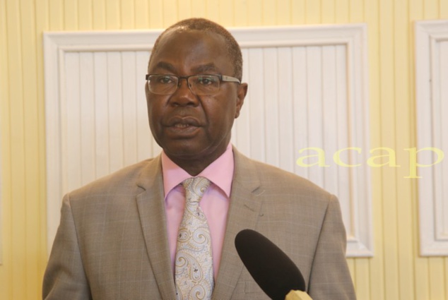 Le Conseiller en Communication et Porte-parole de la Présidence, Albert Yaloké Mokpème