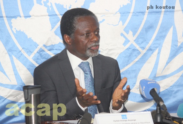 Le chef de la MINUSCA, Parfait Onanga-Anyanga annonce un plan de sécurisation de la RCA