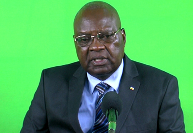 Le Premier-ministre Simplice Mathieu Sarandji