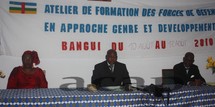 Ouverture à Bangui d’un atelier de Formation des Acteurs de la Reforme du Secteur de la Sécurité. Ouverture à Bangui d’un atelier de Formation des Acteurs de la Reforme du Secteur de la Sécurité.