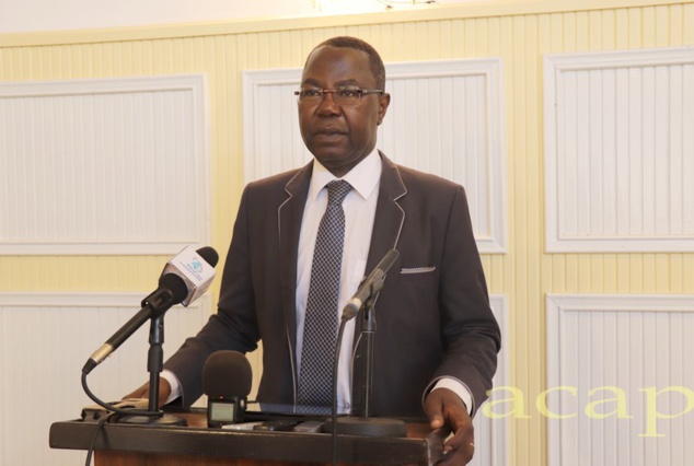 Le porte-parole de la présidence de la République, Albert Yaloké Mokpème