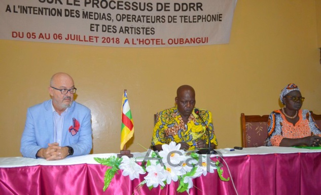 Clôture à Bangui des travaux de l’atelier sur le programme de désarmement des groupes armés