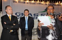 Inauguration de la societé Gras Savoye-Centrafrique