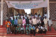 Atelier de consultation  des parties prenantes au processus d’élaboration du Document de la préparation au REDD+RCA, à Mbaïki