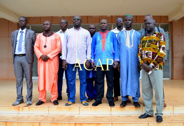 L'équipe de sensibilisation du 2ème Arrondissement de Bangui