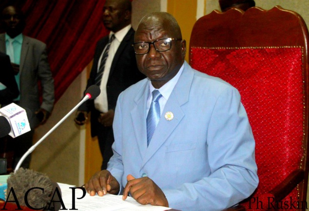 , Président de l’Assemblée Nationale, Laurent Ngon Baba