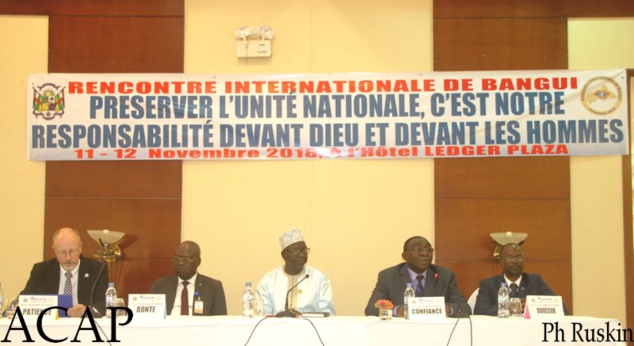 Ouverture de la 2ème édition de la Rencontre internationale de Bangui