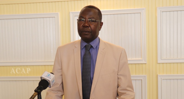 Le porte-parole de la présidence de la République, Albert Yaloké Mokpème