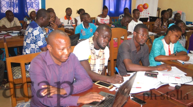 Vue des participants à la formation