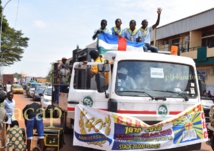 Une caravane pour la paix parcourt Bangui en prélude au 40ème anniversaire des églises apostoliques de Centrafrique