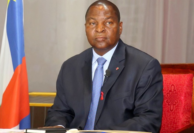 Le Chef de l'Etat Faustin-Archange Touadéra
