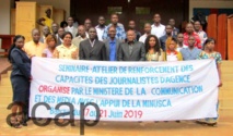 Clôture du séminaire-atelier de renforcement des capacités des journalistes d’agence