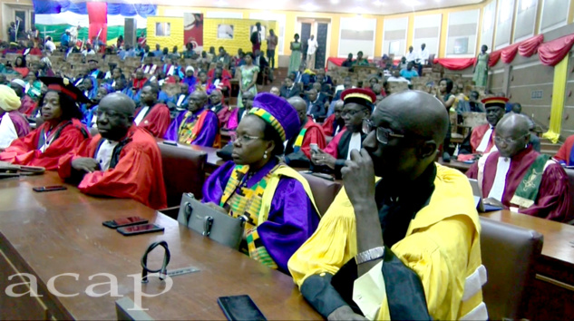 Vue des participants à la cérémonie d'ouverture de la 41ème session du CAMES